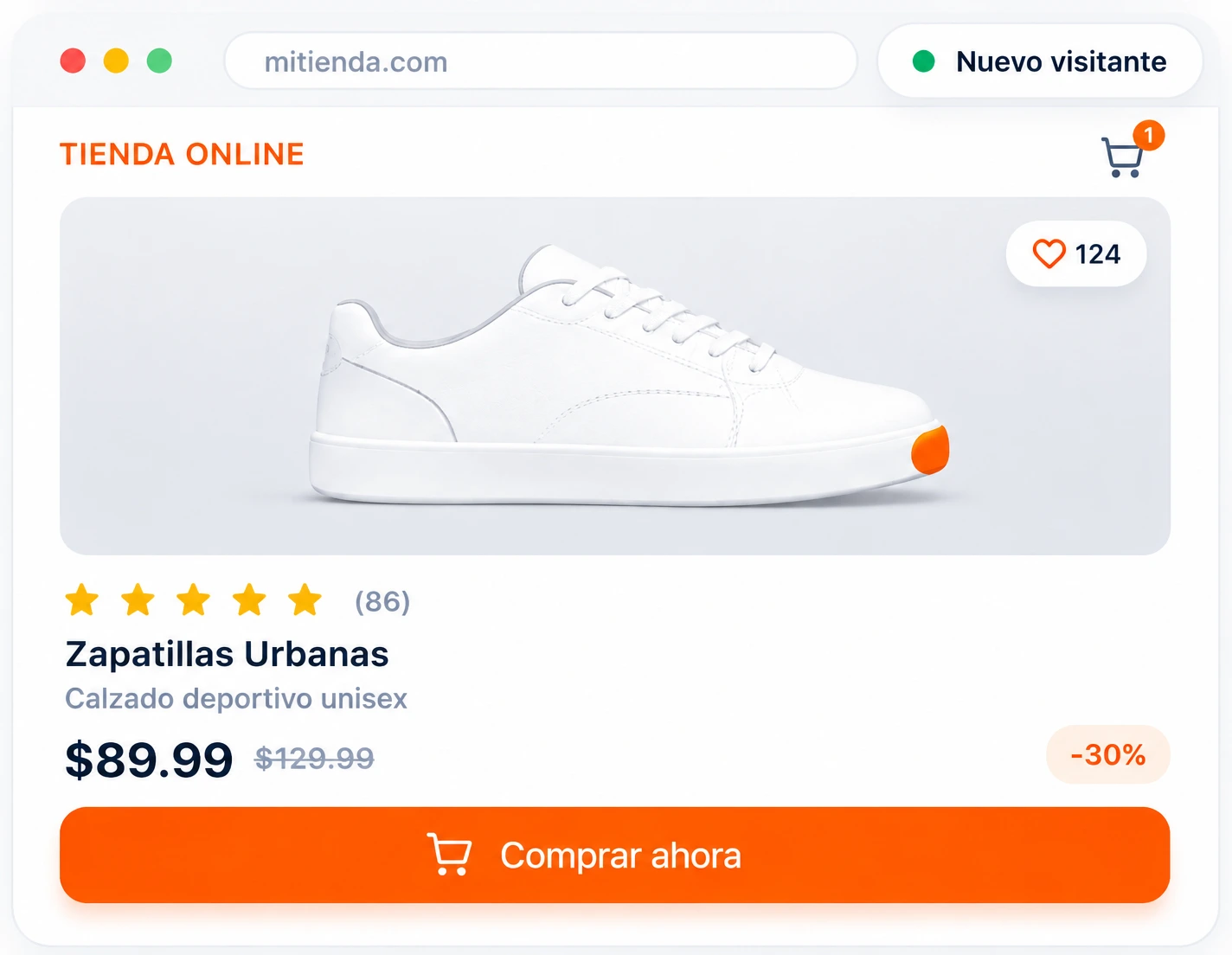 Compra ágil sin pasos redundantes en tienda online